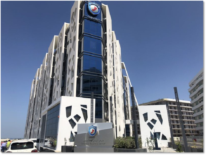 Ominvest Headquarters Facade Lighting Project in Oman