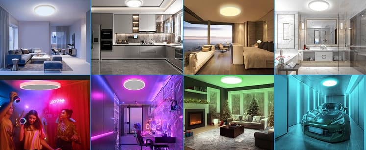 RGB LED Ceiling Light