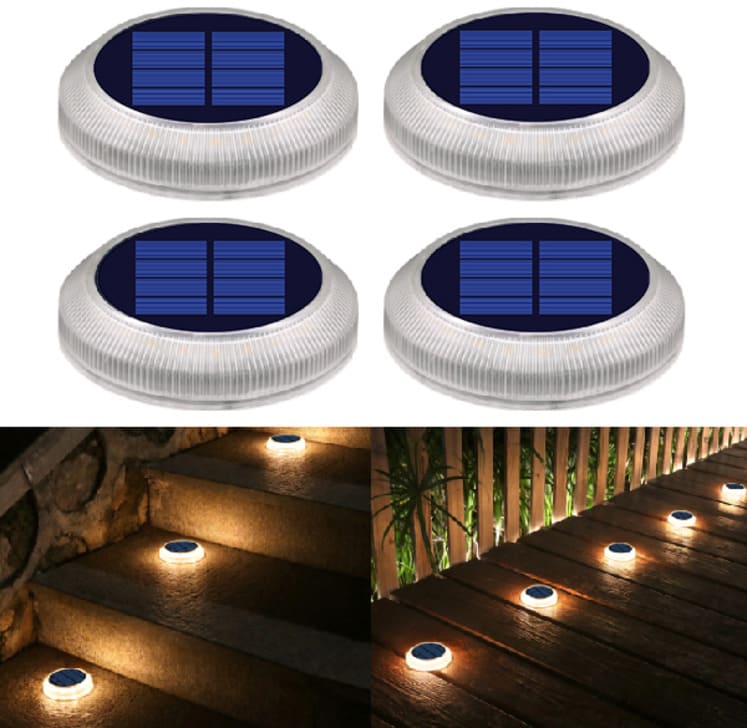 Solar Led Deck Light ( Bevel )