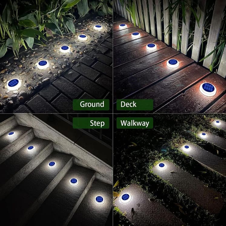 Solar Led Deck Light ( Bevel )