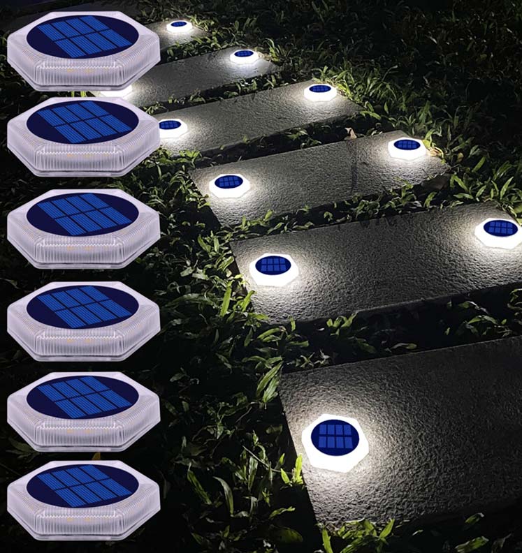 Solar Led Deck Light ( Hexagon )