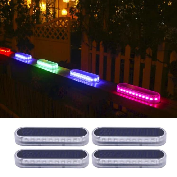 Solar Led Deck Light (RGB)