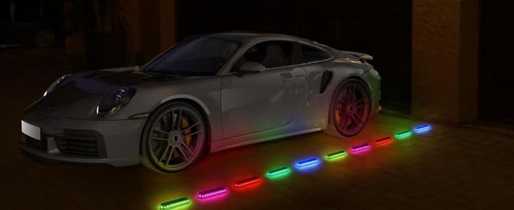 Solar Led Deck Light (RGB)