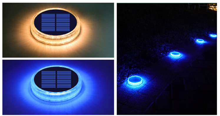 Solar Led Deck Light ( Round )