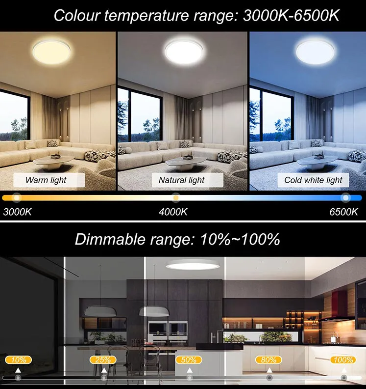 RGB LED Ceiling Light