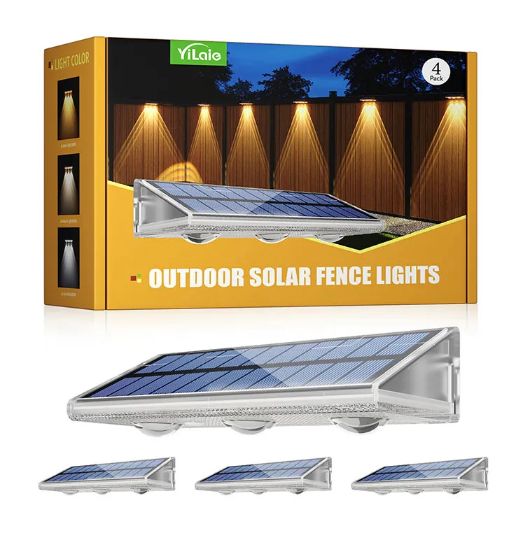 Solar Fence Wall Lights