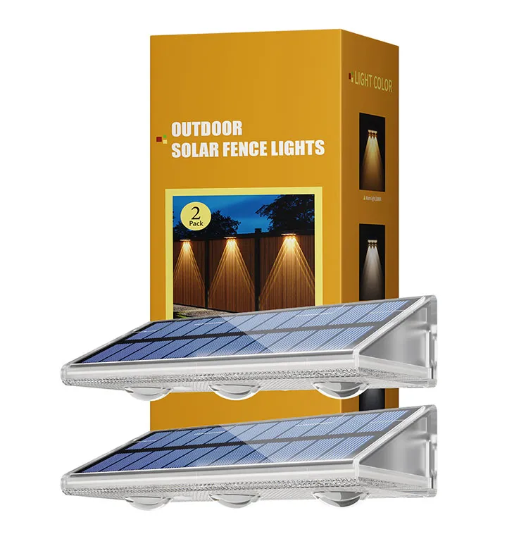 Solar Fence Wall Lights