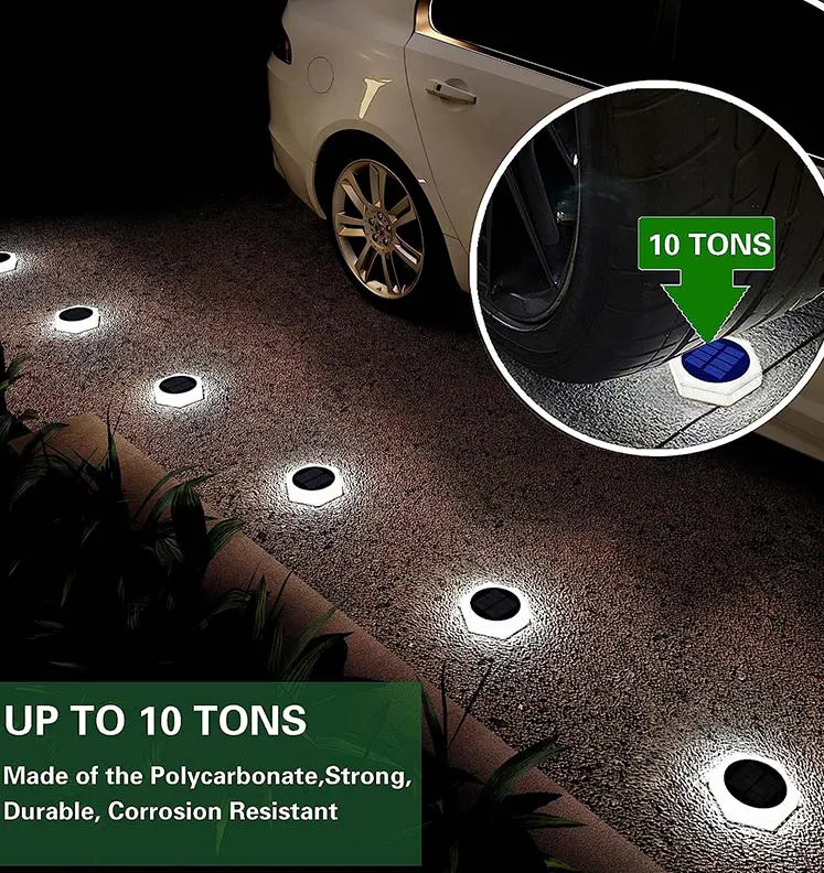 Solar Led Deck Light ( Hexagon )