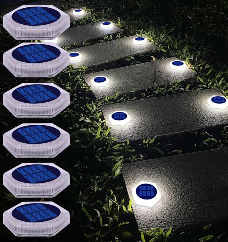 Solar Led Deck Light ( Hexagon )
