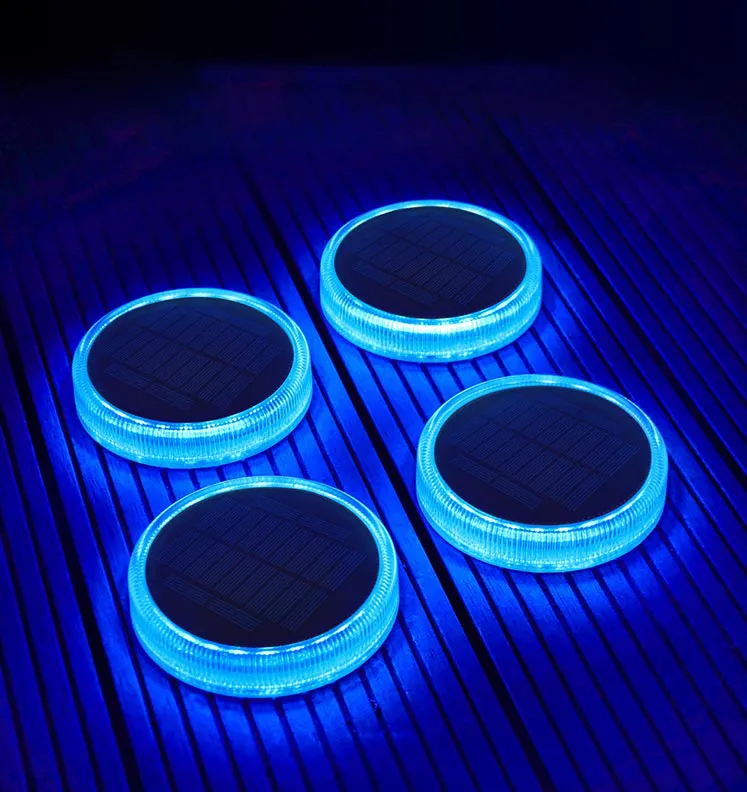 Solar Led Deck Light ( Round )
