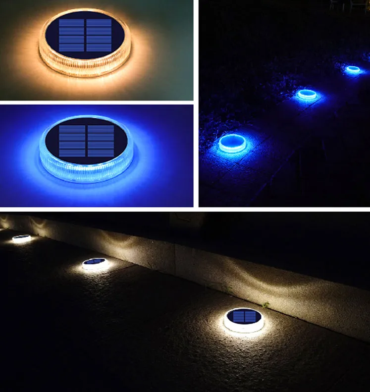 Solar Led Deck Light ( Round )