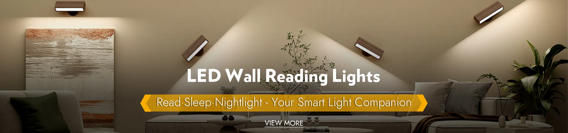 LED Wall Reading Lights